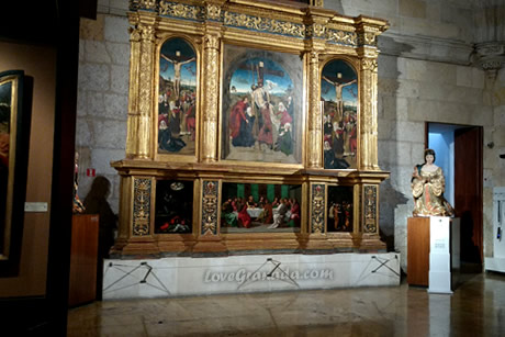 paitings in royal chapel museum of granada